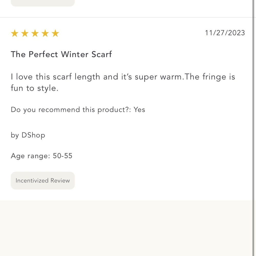 Anthropologie NWT Extreme fringe 137” “responsibly & sustainably made”scarf - Picture 5 of 10